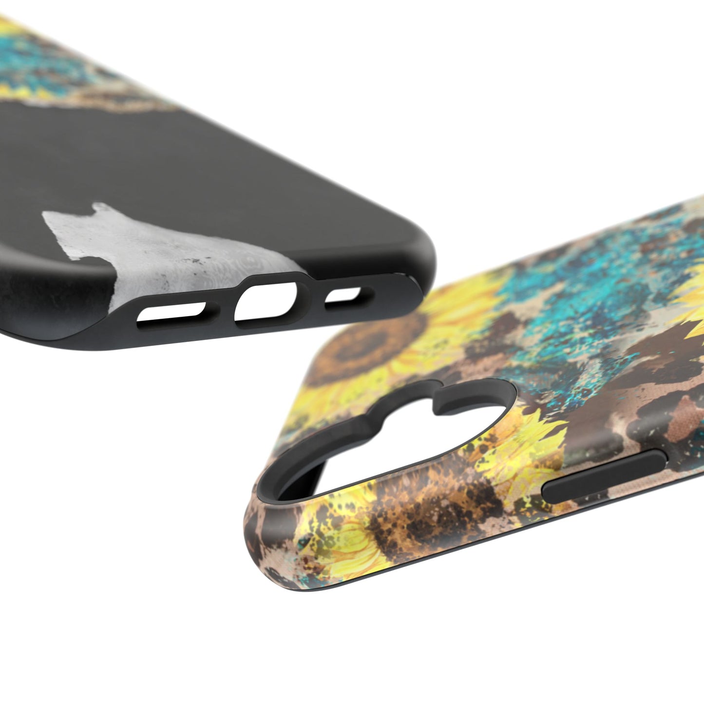 Rustic Sunflower Leopard Glam - MagSafe iPhone Series Case