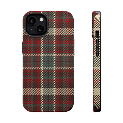 Cozy Rustic Plaid - MagSafe iPhone Series Case