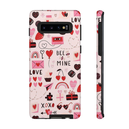 Samsung Galaxy Case: Bee Mine Love Doodles