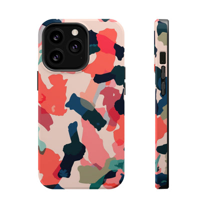 Modern Earthy Camo Abstract – MagSafe iPhone Case