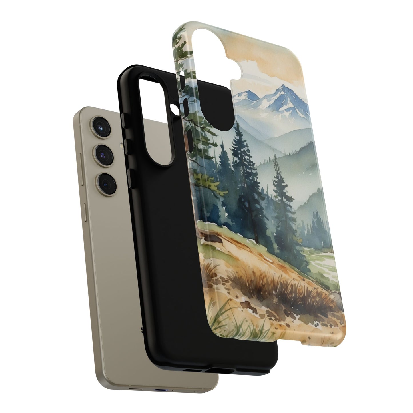 Tranquil Mountain Escape - Samsung Galaxy Case