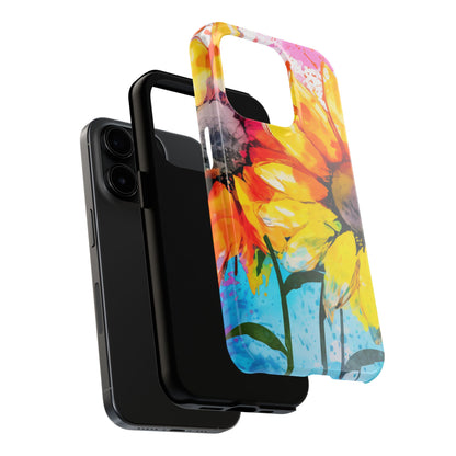 Bold Watercolor Sunflowers - iPhone Series Case