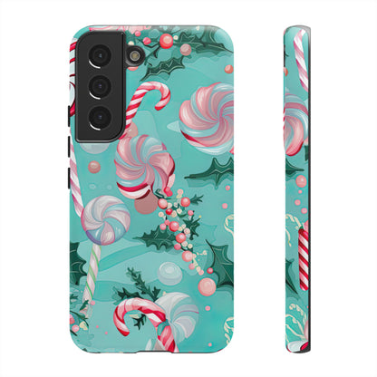 Candy Cane & Peppermint Holiday Delight – Samsung Galaxy Series Case