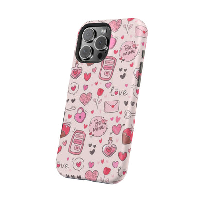 MagSafe Case: Playful Valentine's Day Icons Case