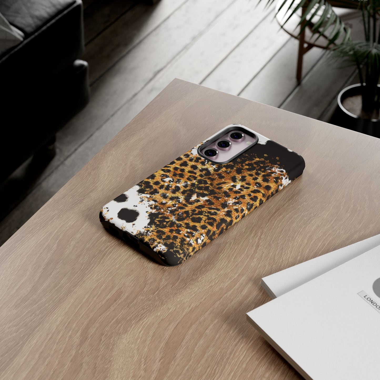 Bold Leopard Ink Splash - Samsung Galaxy Series Case