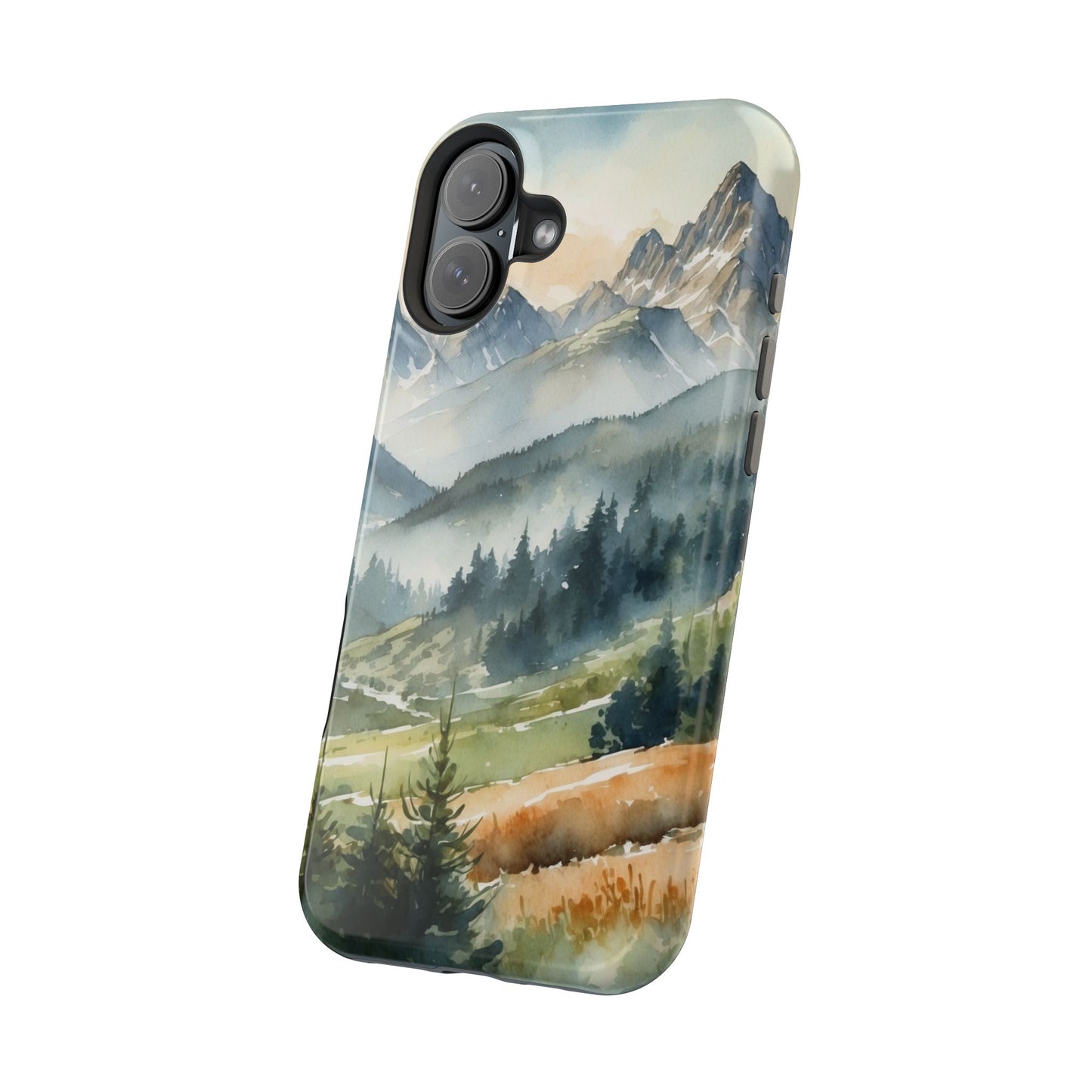 Serene Alpine Forest - MagSafe iPhone Case