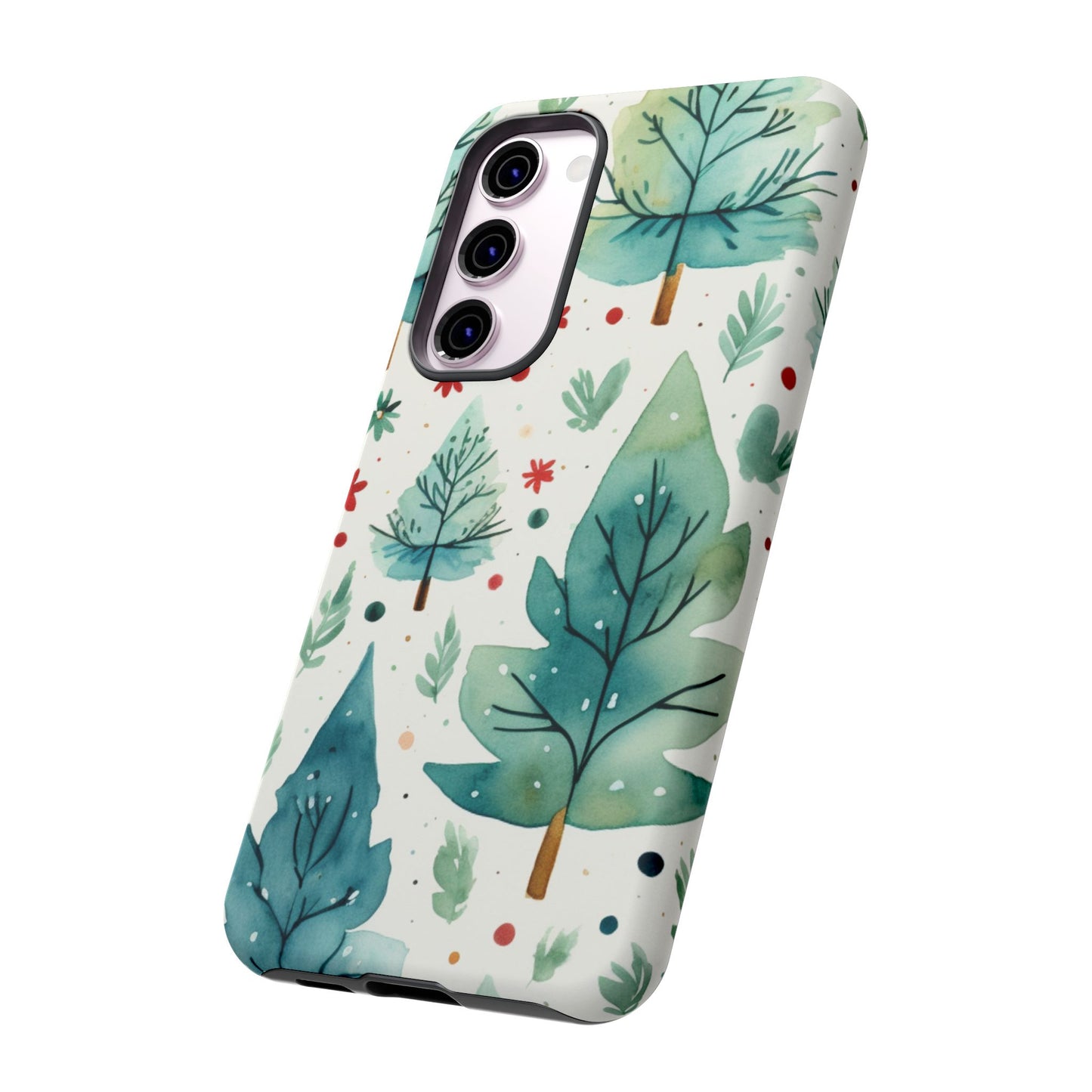 Watercolor Winter Forest -  Samsung Galaxy Series Case