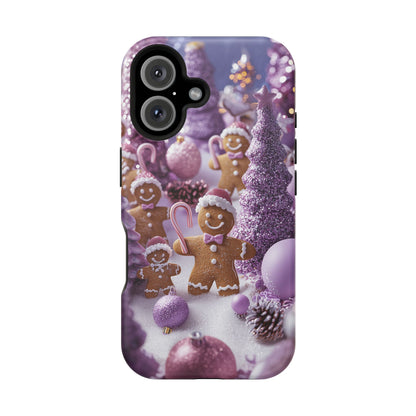 Pink Frosted Gingerbread Forest - MagSafe iPhone Series Case