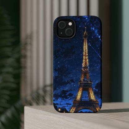 MagSafe Case - Eiffel Tower Under Starlit Sky Design