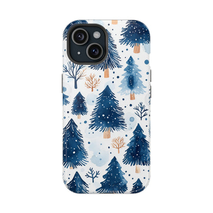 Winter Forest Watercolor - MagSafe iPhone Series Case