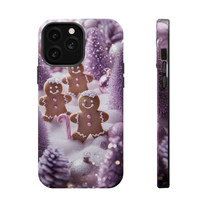 Pastel Christmas Gingerbread Wonderland - MagSafe Series Case