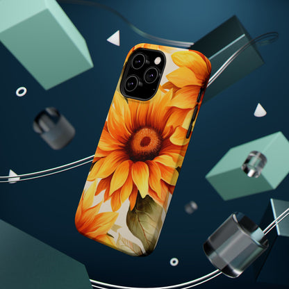 Classic Sunflower Bloom - MagSafe iPhone Series Case