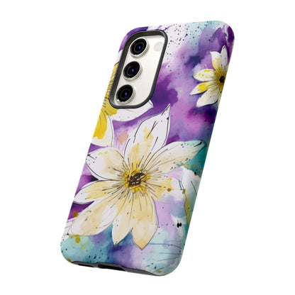 Abstract Floral Watercolor Splash - Samsung Galaxy Series Case