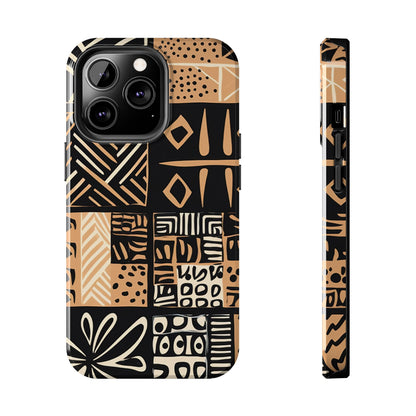 Tribal Geo-Pattern iPhone Series Case – Bold Ethnic Design