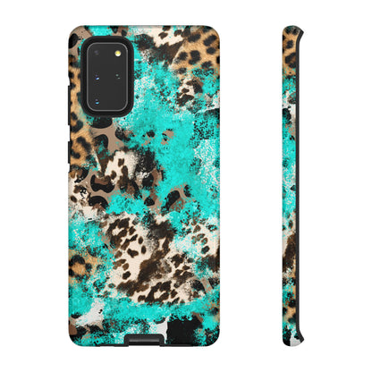 Aqua Splash Leopard - Samsung Galaxy Series Case