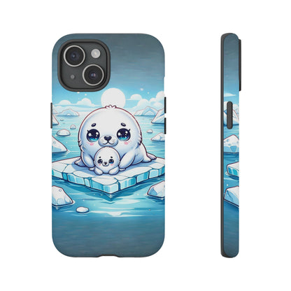 Arctic Embrace Seal iPhone Case