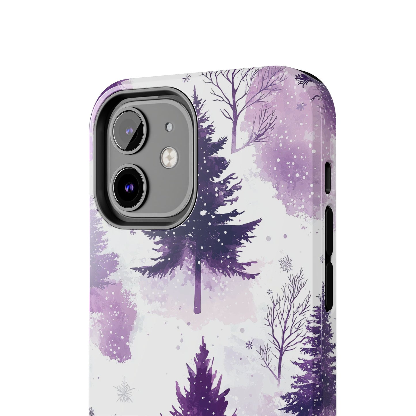 Purple Snowy Forest - iPhone Series Case