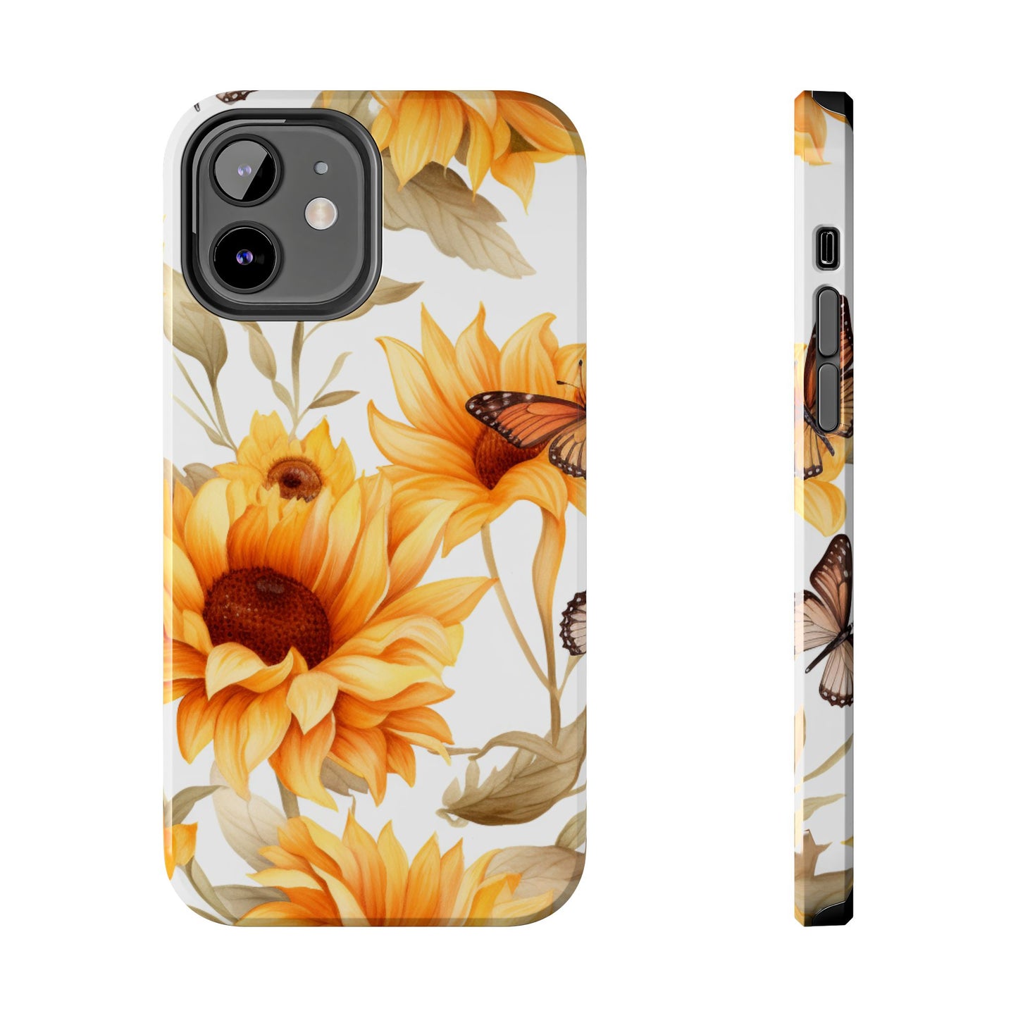 Sunflower & Monarch Garden - iPhone Series Case