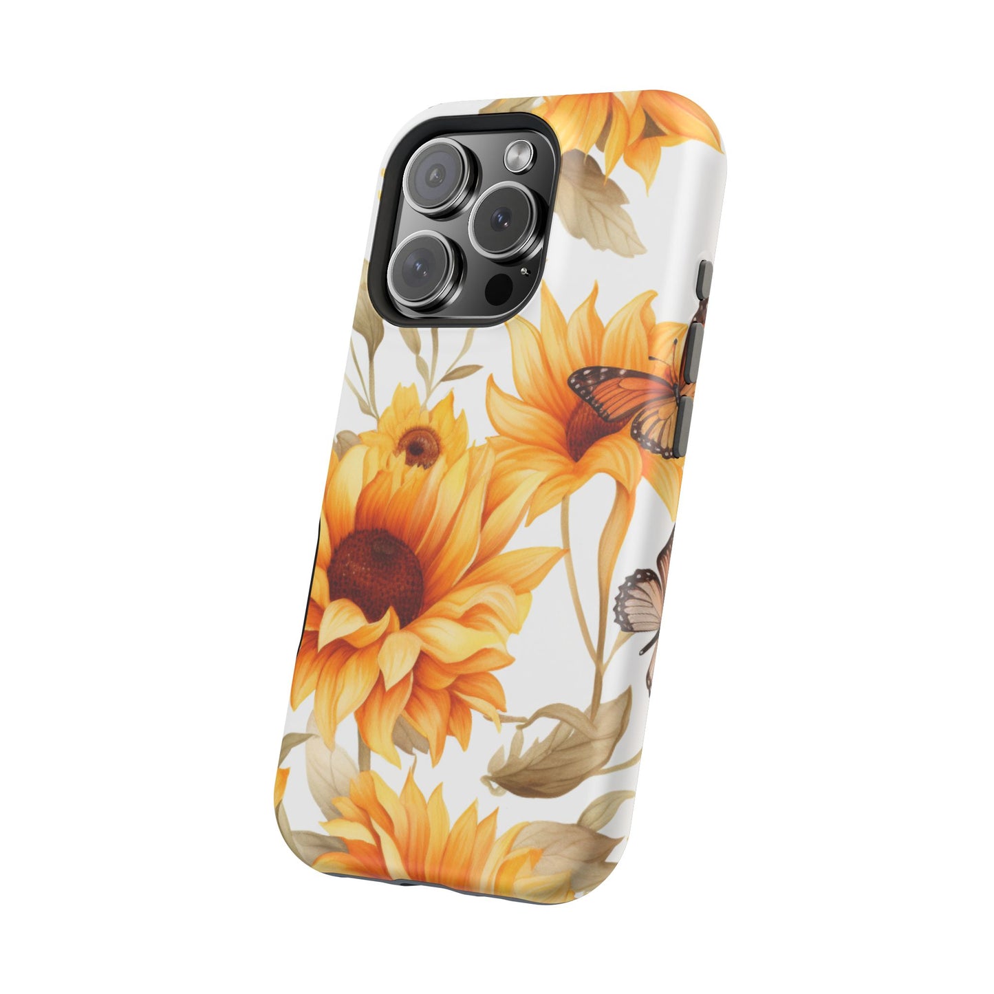 Sunflower & Monarch Garden - MagSafe iPhone Series Case