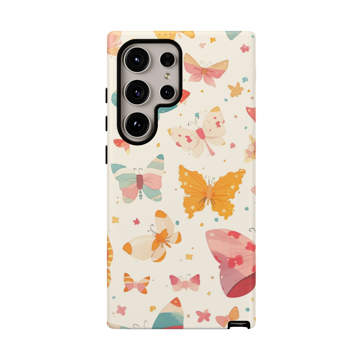 Coquette Watercolor Butterfly iPhone Case