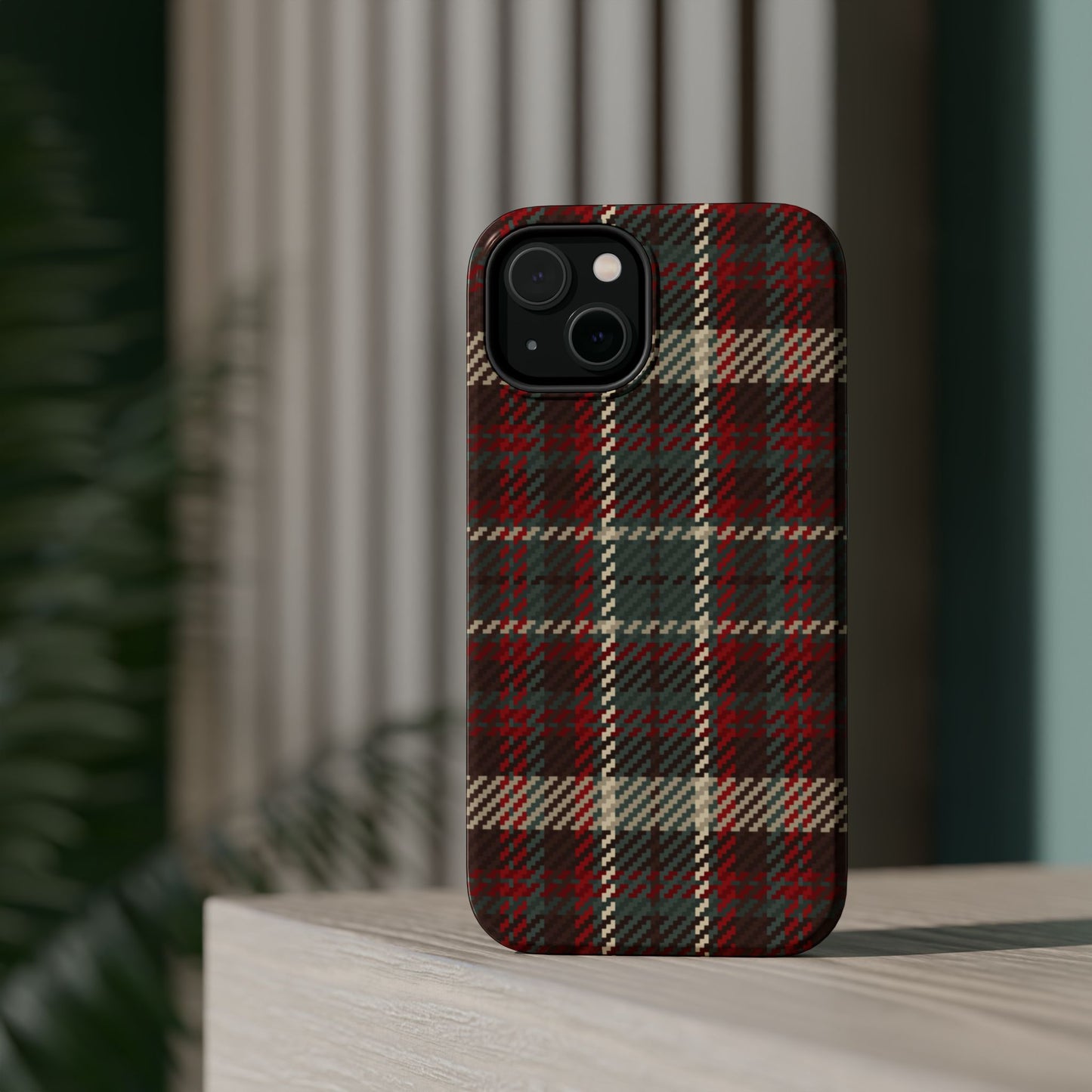 Cozy Rustic Plaid - MagSafe iPhone Series Case