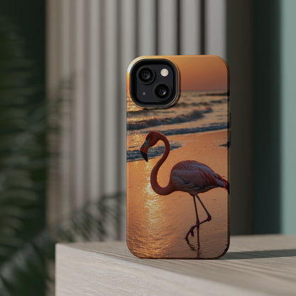 Island Beauty – Flamingo MagSafe iPhone Cases