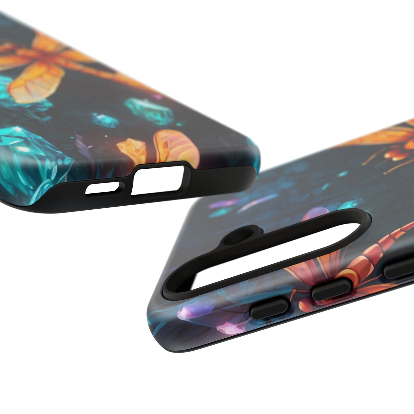 Mystical Dragonflies & Crystals – Samsung Galaxy Series Case