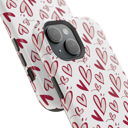 Love Scribbles MagSafe iPhone Case