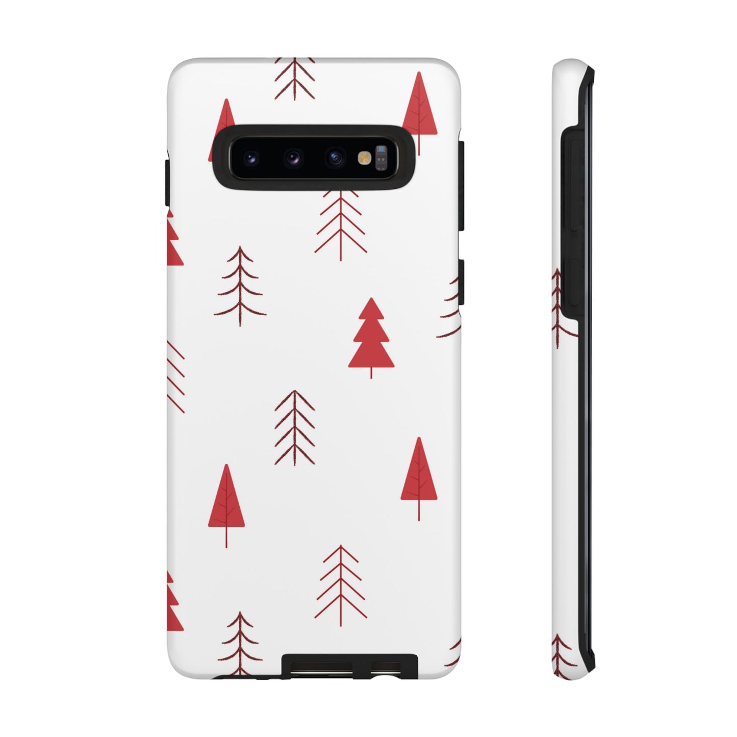 Scandi Red Pine Trees - Samsung Galaxy Series Case