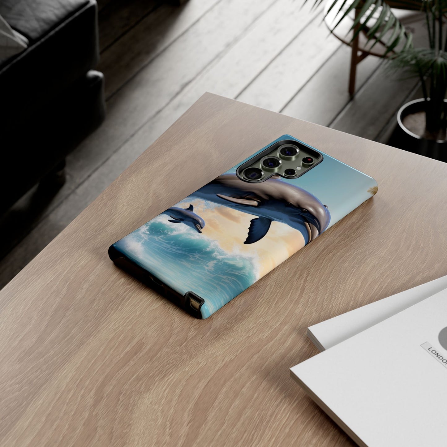 Ocean Dolphin Serenity - Samsung Galaxy Case