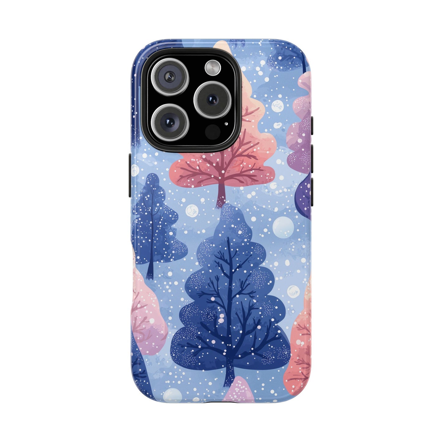 Pink & Purple Winter Wonderland - iPhone Series Case