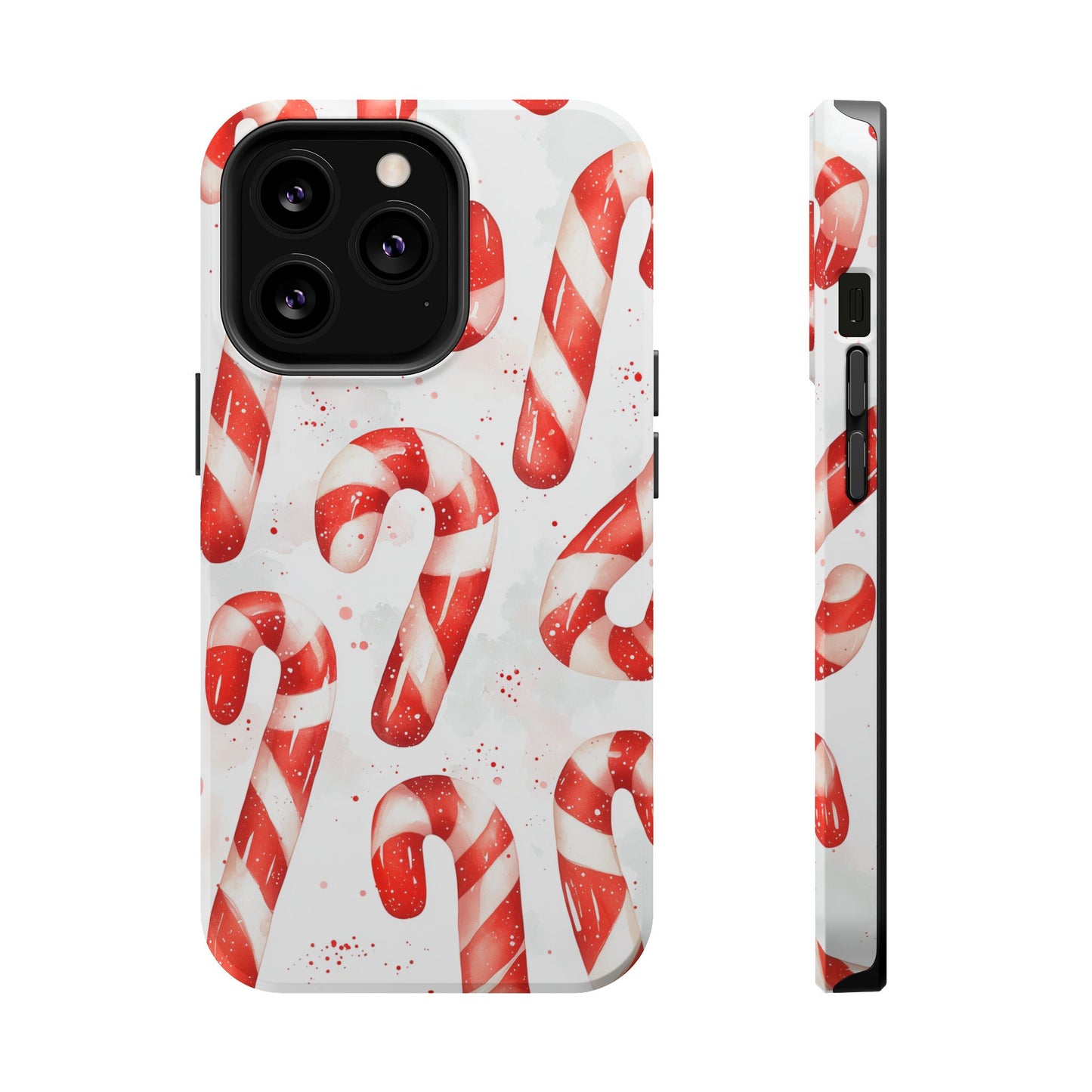 Festive Candy Cane Delight - MagSafe iPhone Series Case