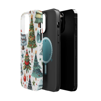 Festive Tree Wonderland – MagSafe iPhone Case