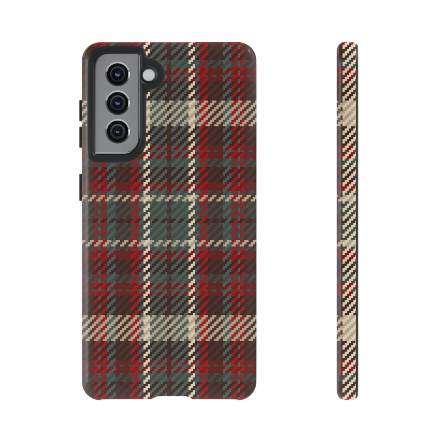 Cozy Rustic Plaid - Samsung Galaxy Series Case