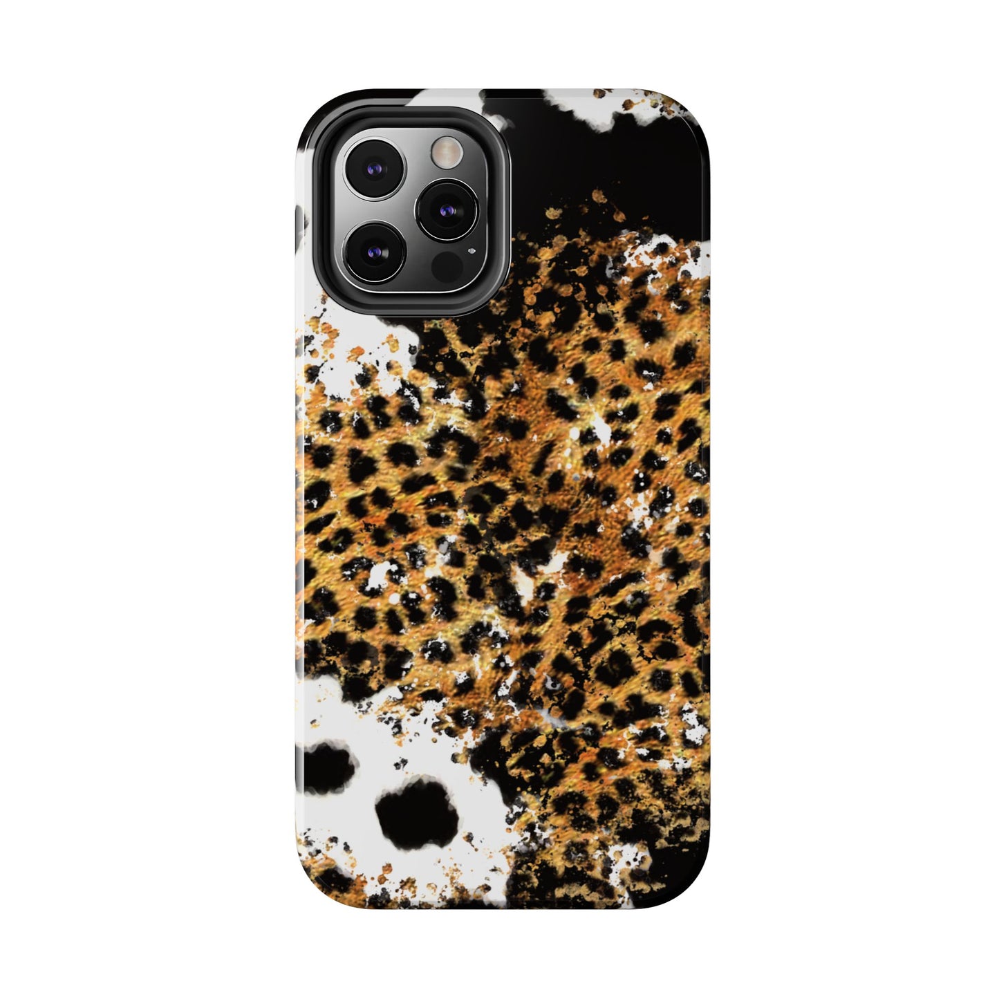 Bold Leopard Ink Splash - iPhone Series Case