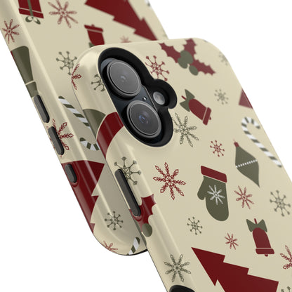 Vintage Holiday Cheer - MagSafe iPhone Series Case