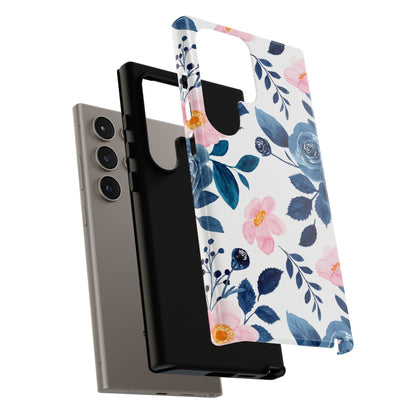 Pastel Garden Charm – Samsung Galaxy Case with Delicate Floral Design