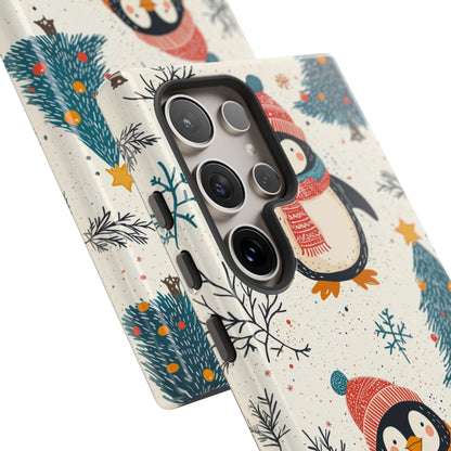 Penguin Wonderland – Snowy Christmas Cheer Samsung Galaxy Case