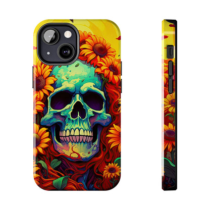 Sun Kissed Skull iPhone Case