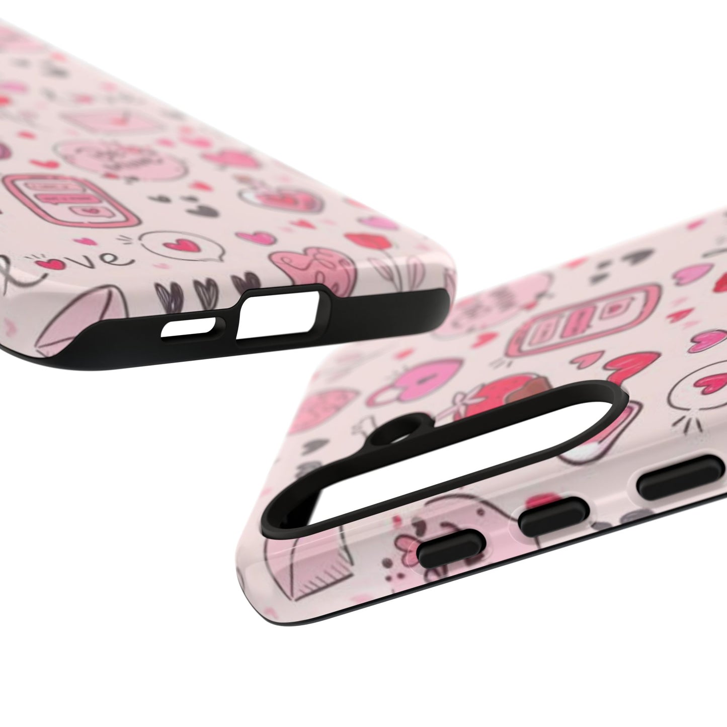 Samsung Galaxy Case: Playful Valentine's Day Icons Case