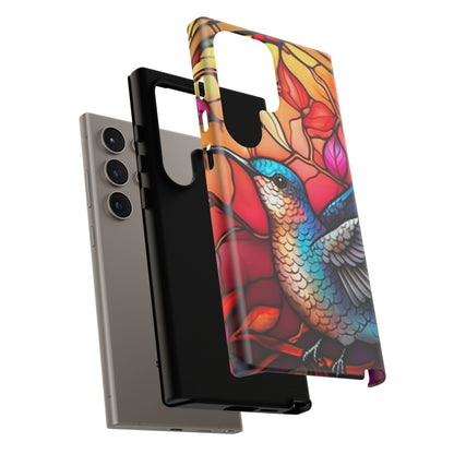 Radiant Multicolor Bird Artwork - Samsung Galaxy Case