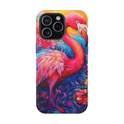 Flamingo Radiance – MagSafe iPhone Cases