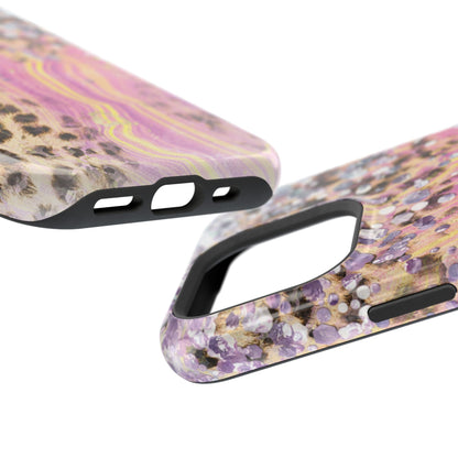 Glitter Glam Leopard – Magsafe iPhone Series Case