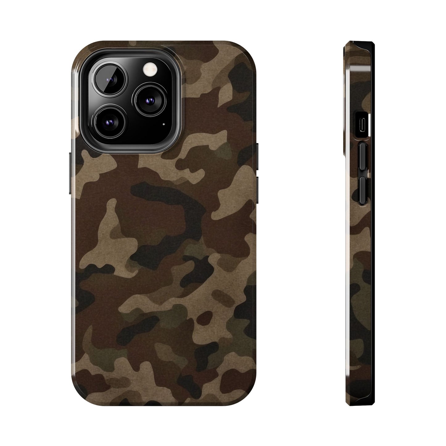 Classic Camouflage iPhone Case – Rugged Woodland Camo Protection