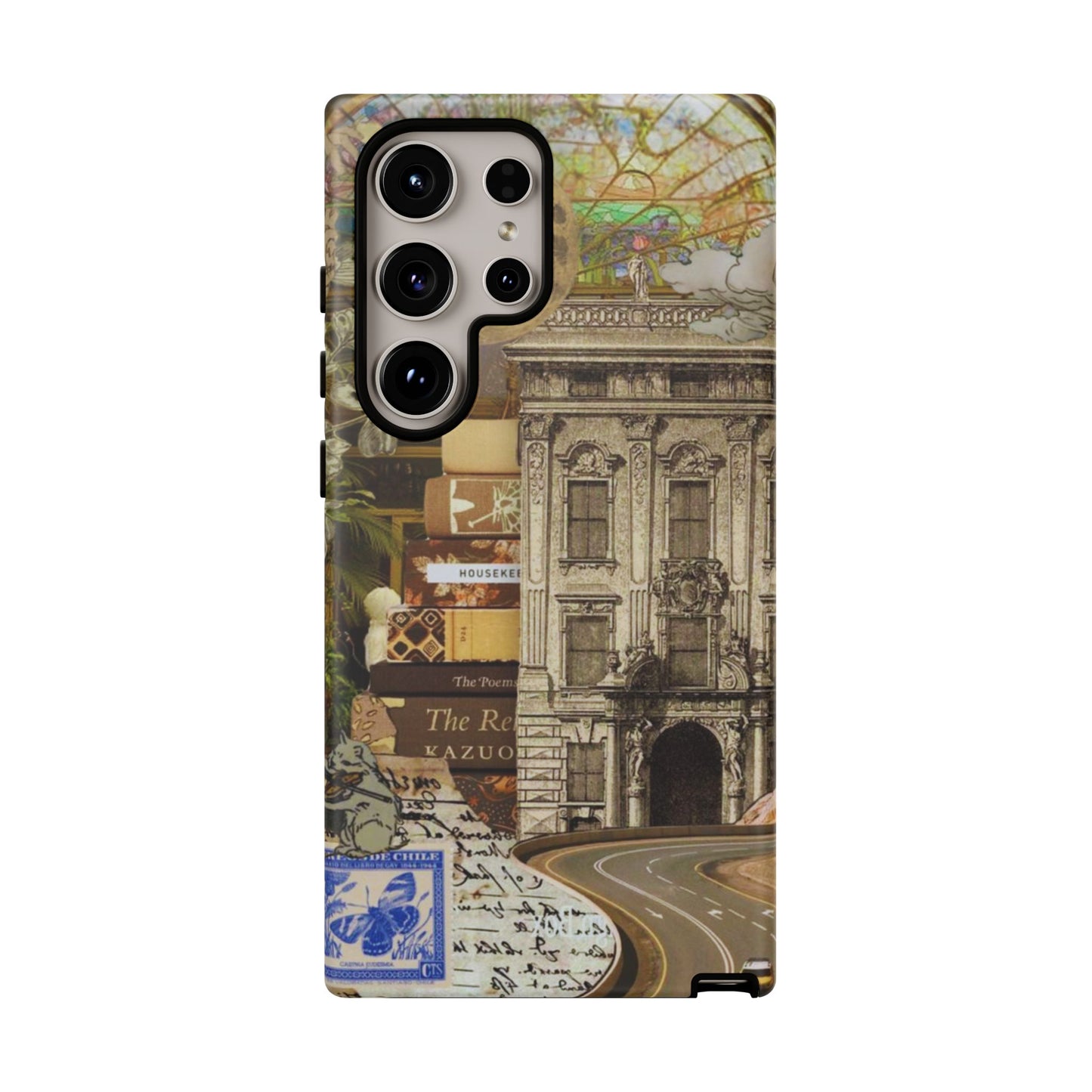 Whimsical Road Trip Collage Samsung Galaxy Case – Dual - Layer Protection with Vintage Art and Adventure Design - BOGO Cases