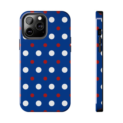 Patriotic Polka Dots – iPhone Case