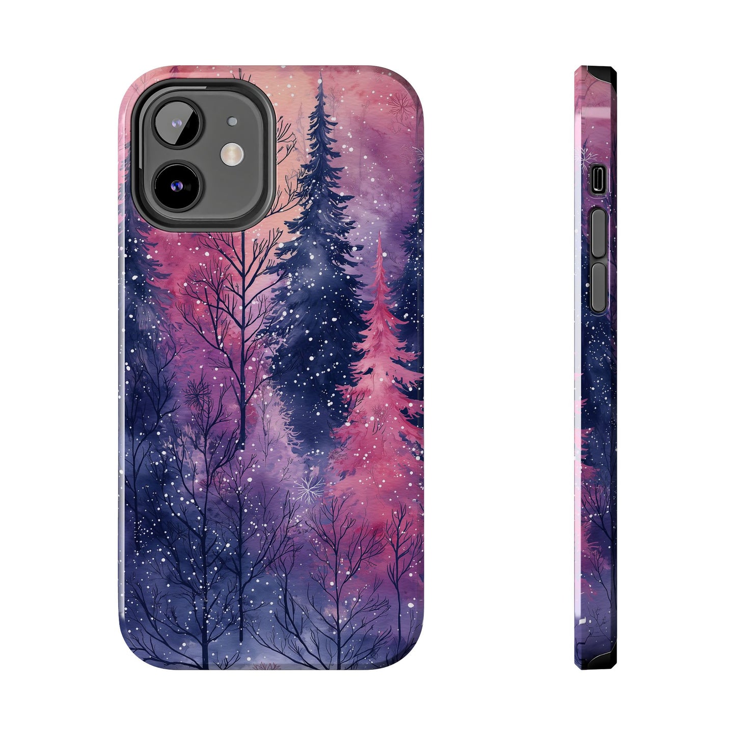 Sunset Snow Forest - iPhone Series Case