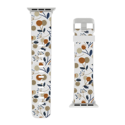 Modern Botanical Berries Apple Watch Band