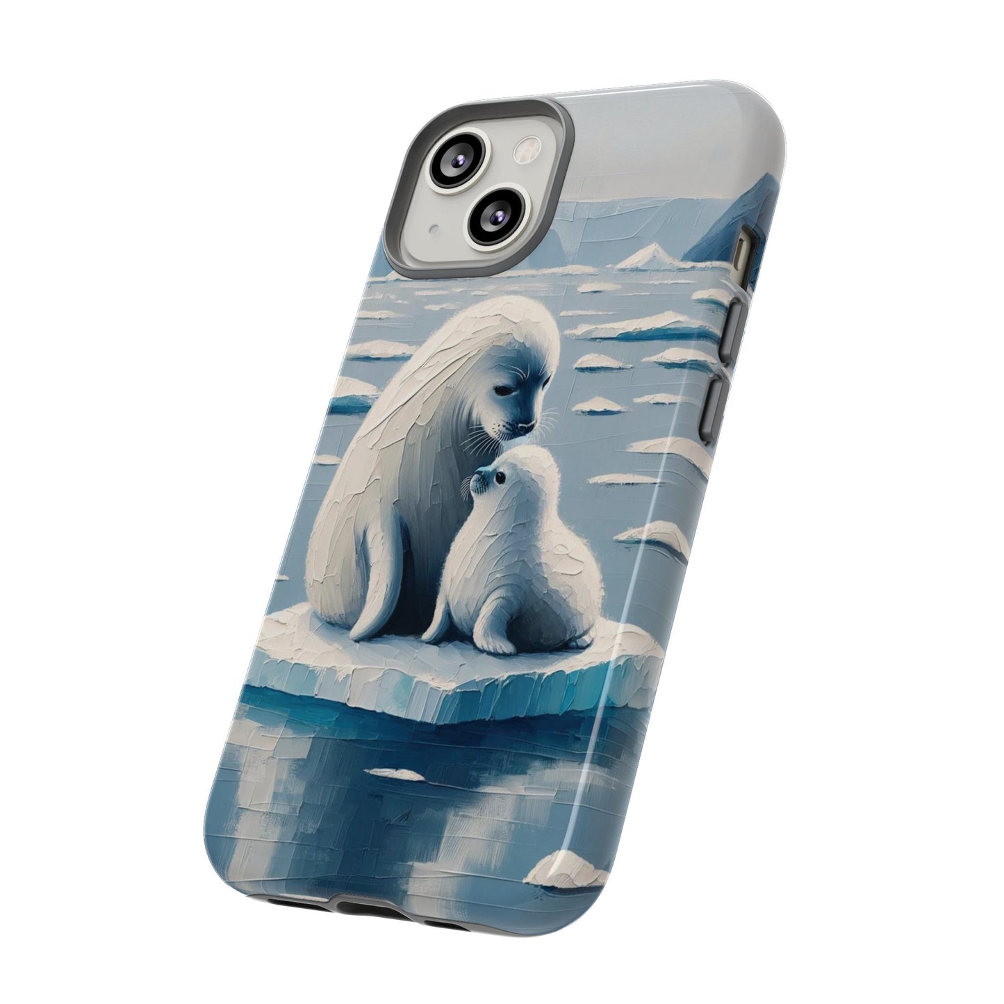 Arctic Serenity Seal iPhone Case