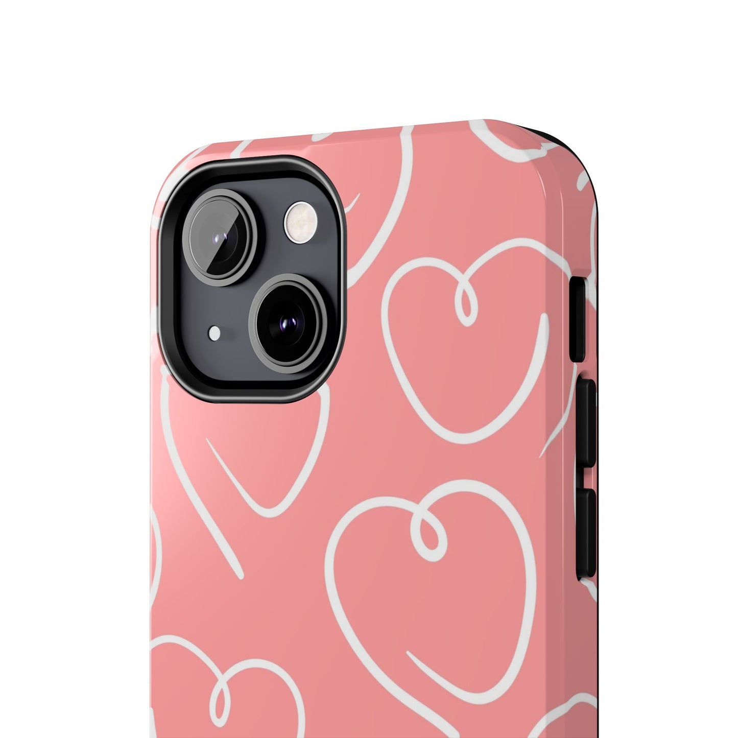 Happy Hearts iPhone Case